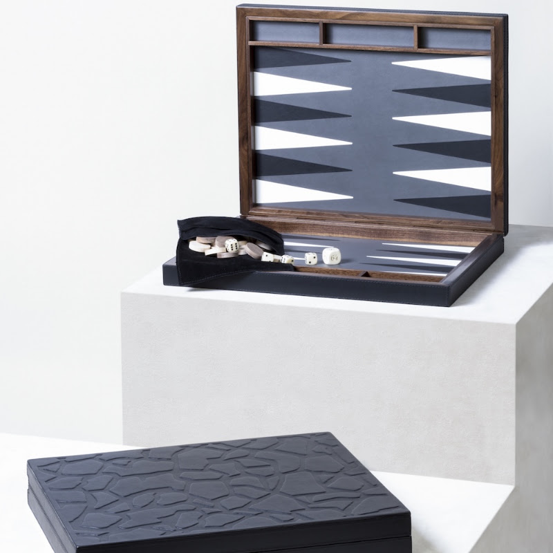 Backgammonset "Tosca" Collectie - Safari by Giobagnara
