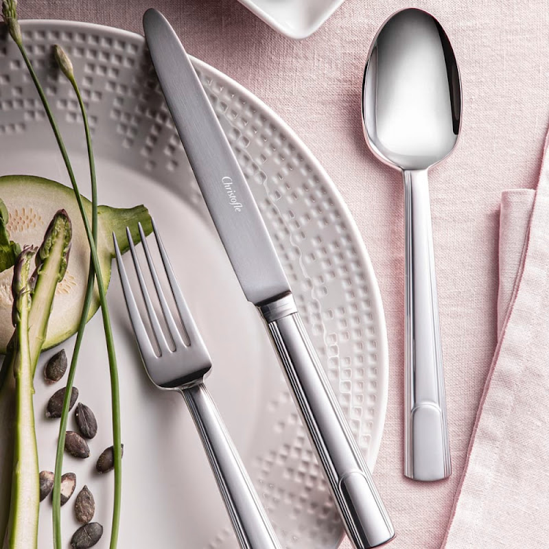 Cutlery "Hudson", 24 pieces, stainless Steel. by Christofle