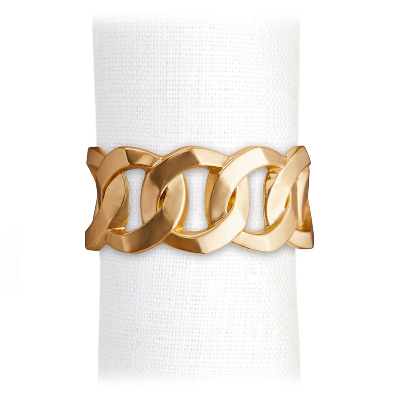 Napkin Ring "Cuban Link" by L'Objet