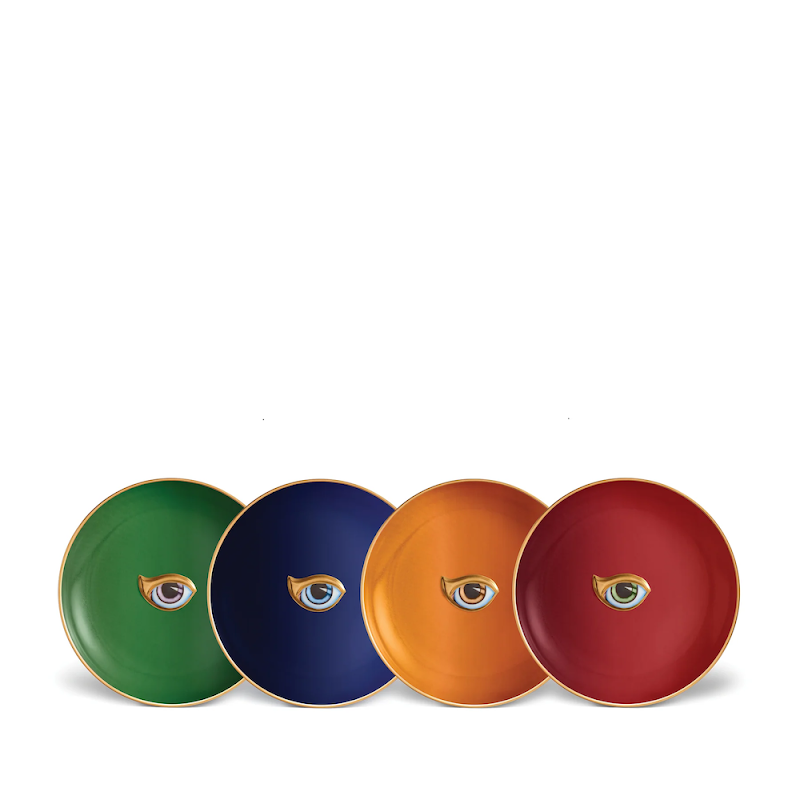 Plates "Lito", Set of 4 by L'Objet
