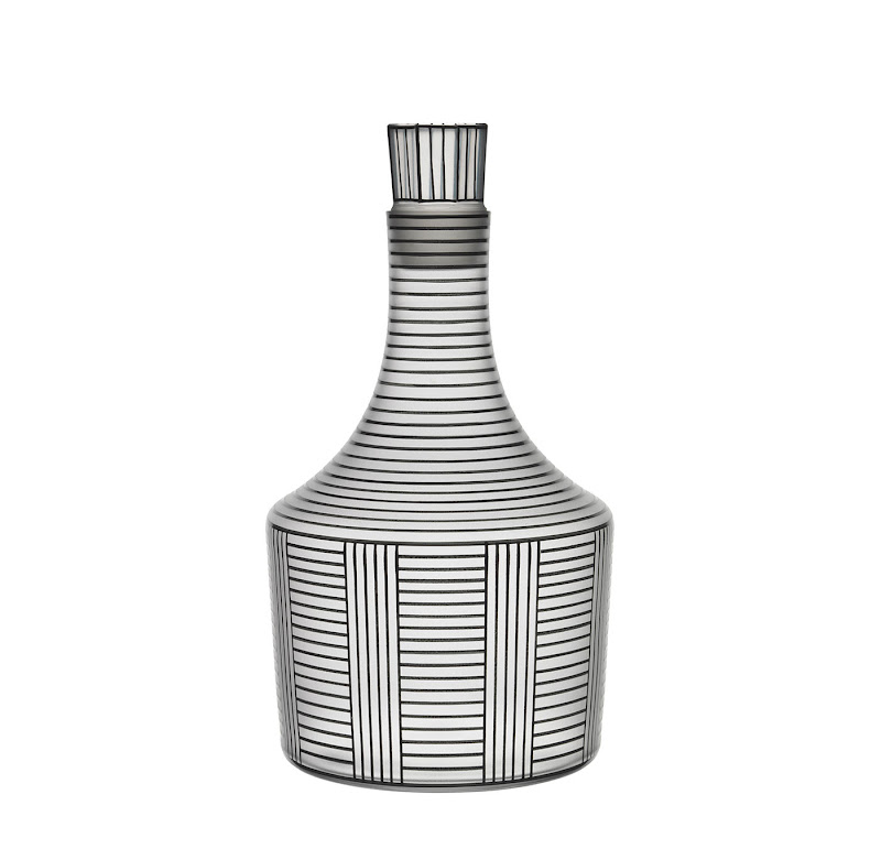 Decanter "Hoffmann Bronzit" Series B by Lobmeyr