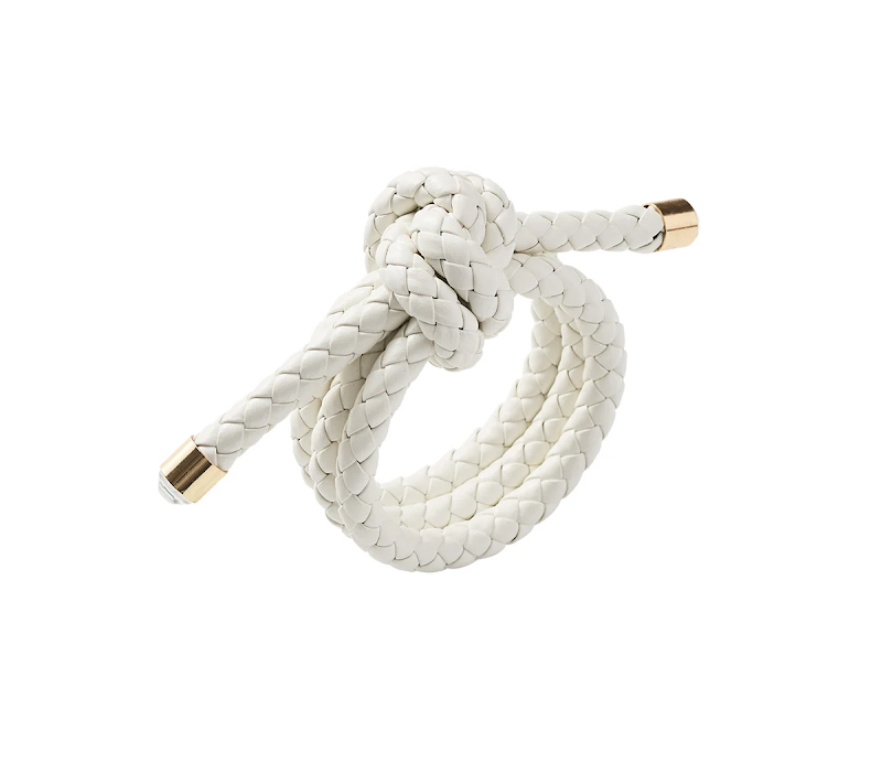 Servetring 'Robe Knot' white by Kim Seybert