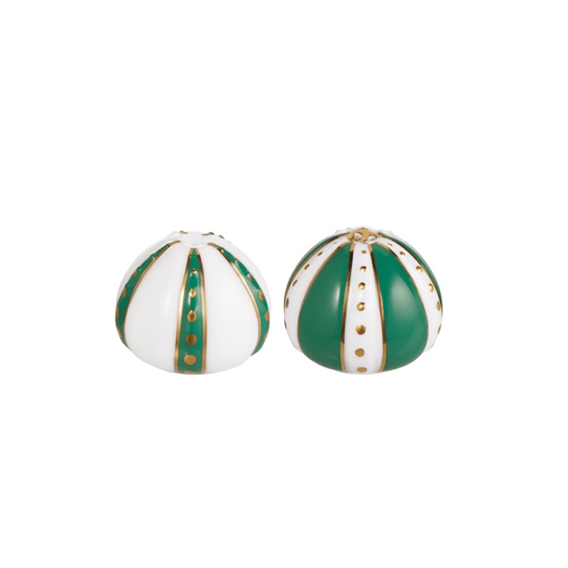 Cristobal Emerald Salt & Pepper Shaker by Raynaud
