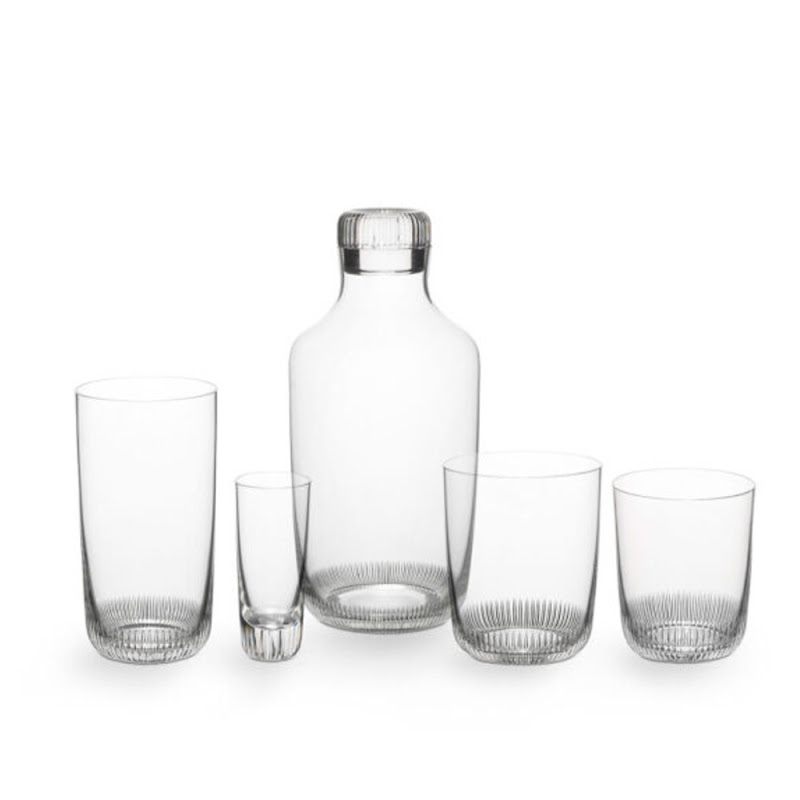 Drinking set no. 281 "Grip" by Lobmeyr