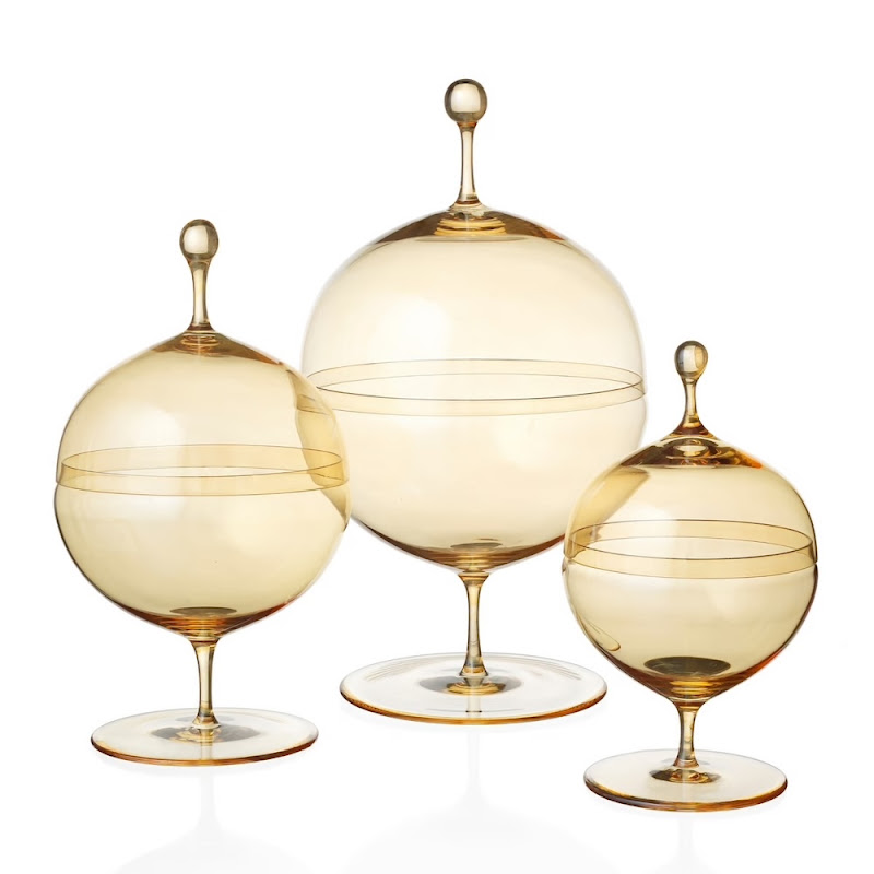Bonbonnières 'Gold Lustre' by Lobmeyr