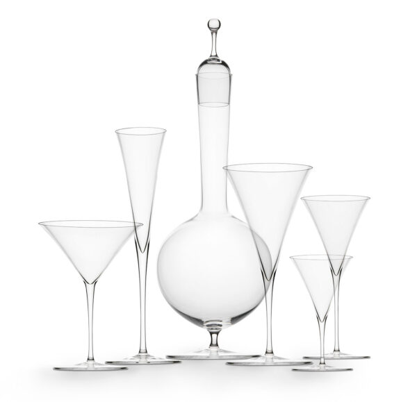 Drink set no. 240 "Ambassador" by Lobmeyr